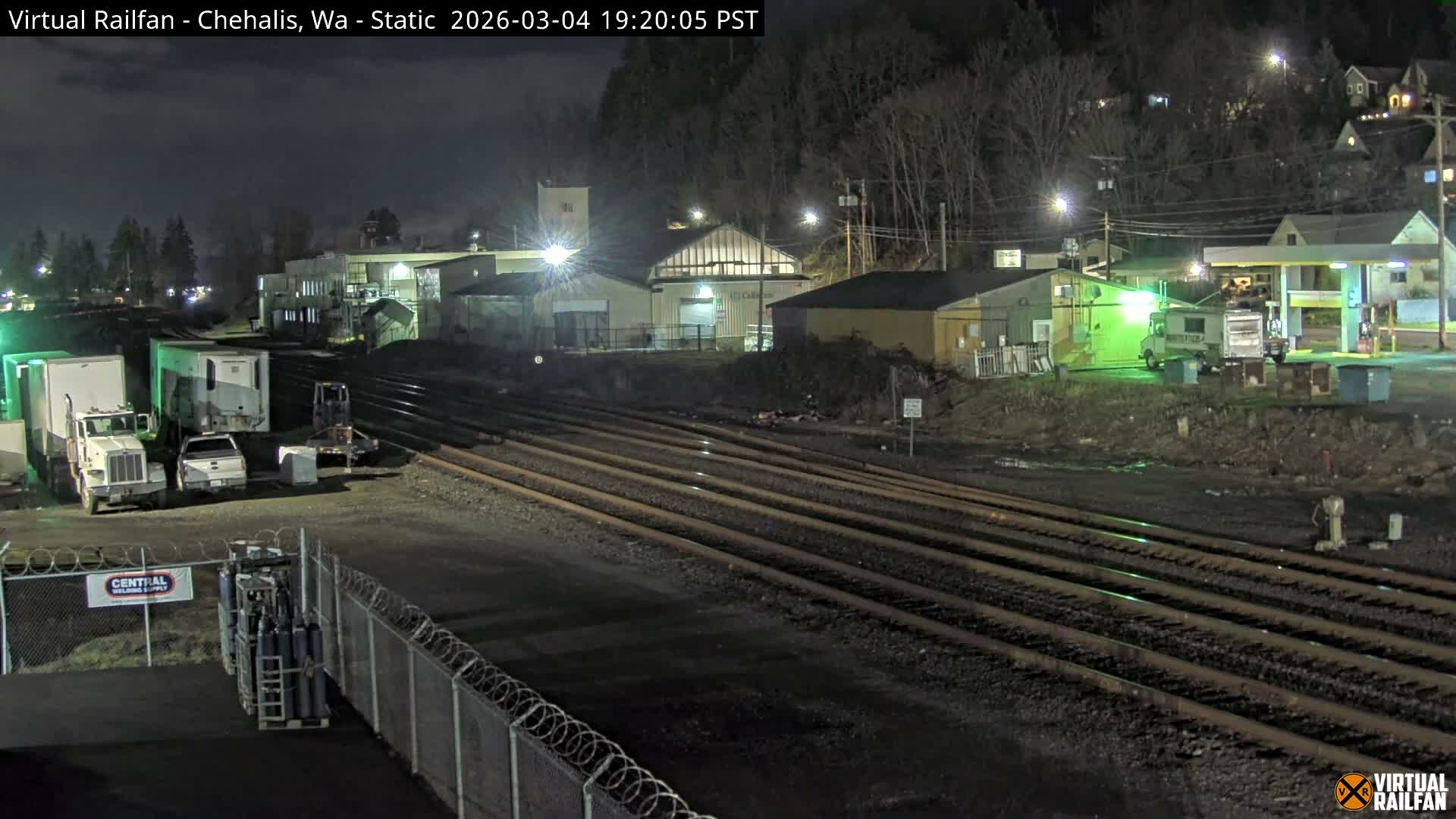 Chehalis City & Railroad Live Cam - Chehalis, Lewis, Washington, USA