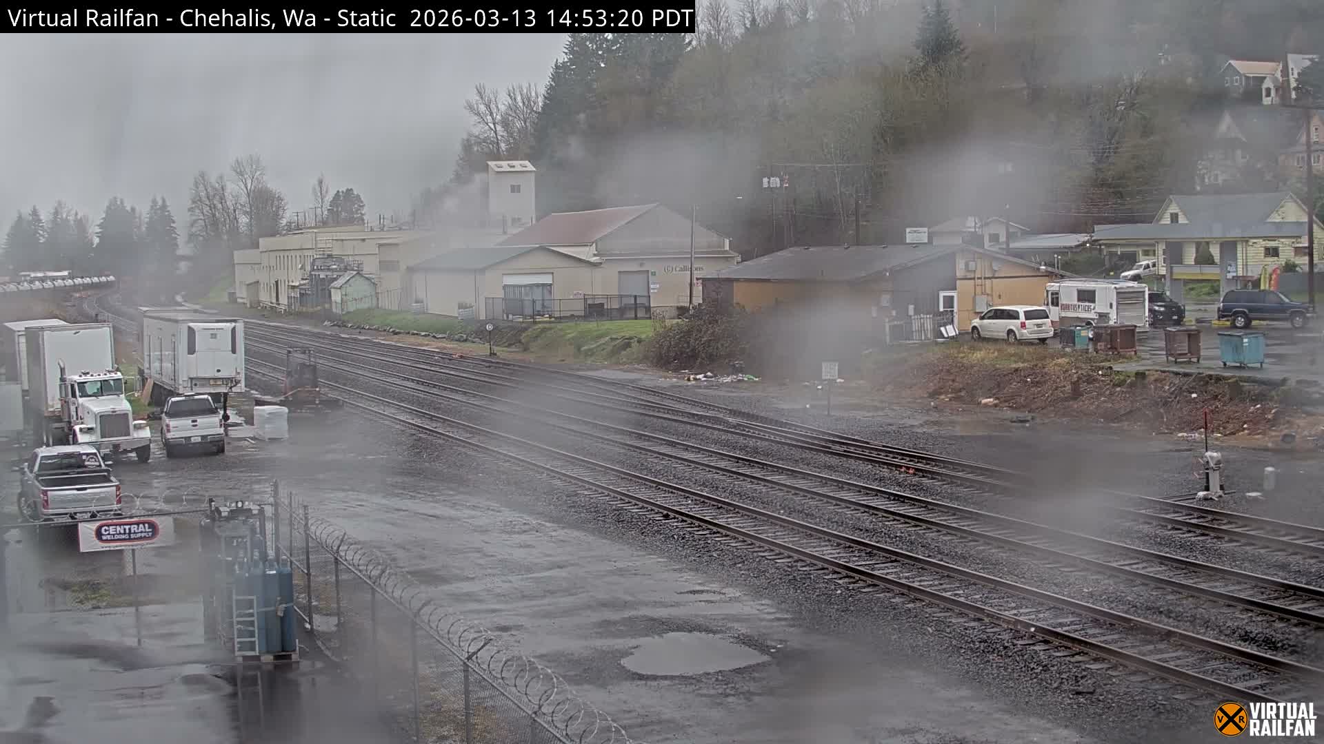 Chehalis City & Railroad Live Cam - Chehalis, Lewis, Washington, USA