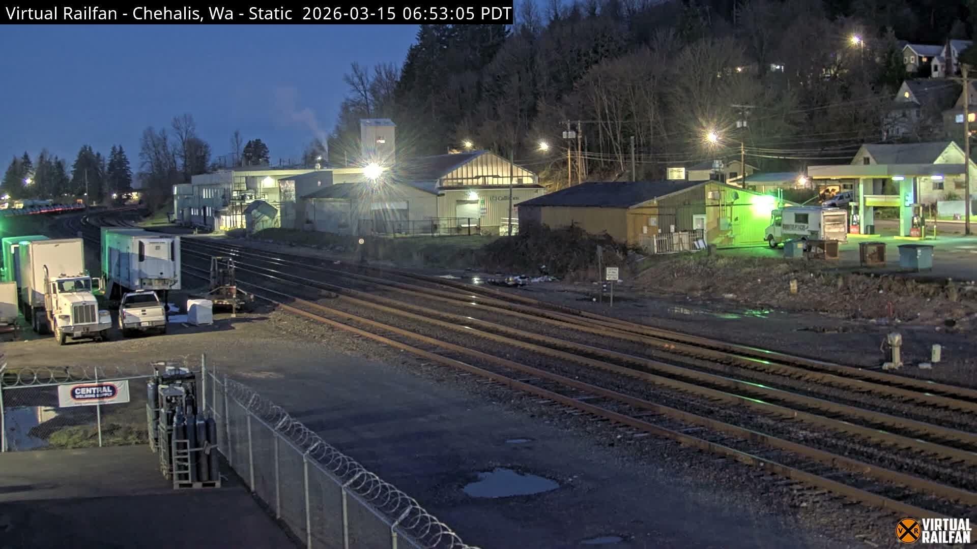 Chehalis City & Railroad Live Cam - Chehalis, Lewis, Washington, USA