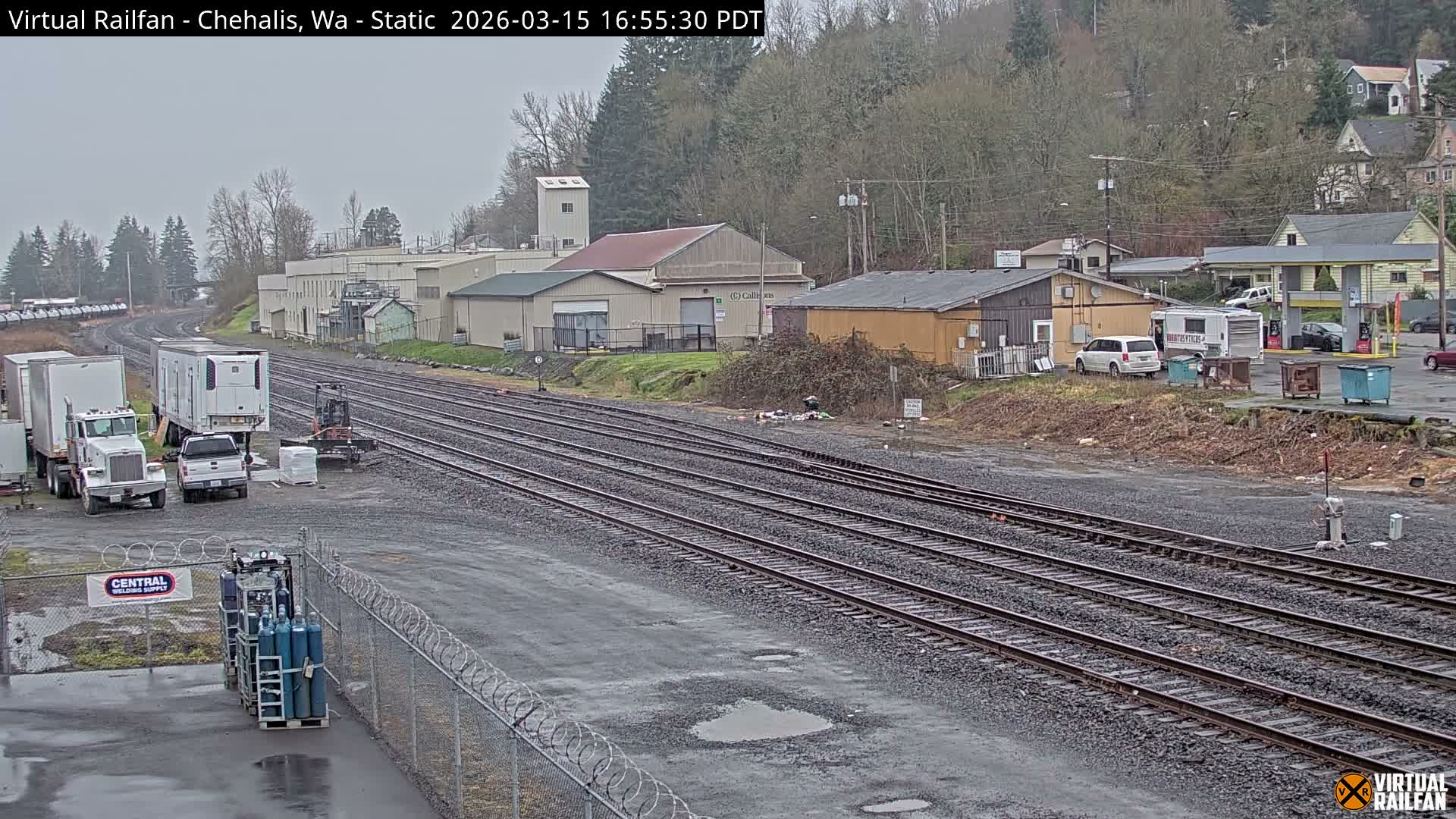 Chehalis City & Railroad Live Cam - Chehalis, Lewis, Washington, USA