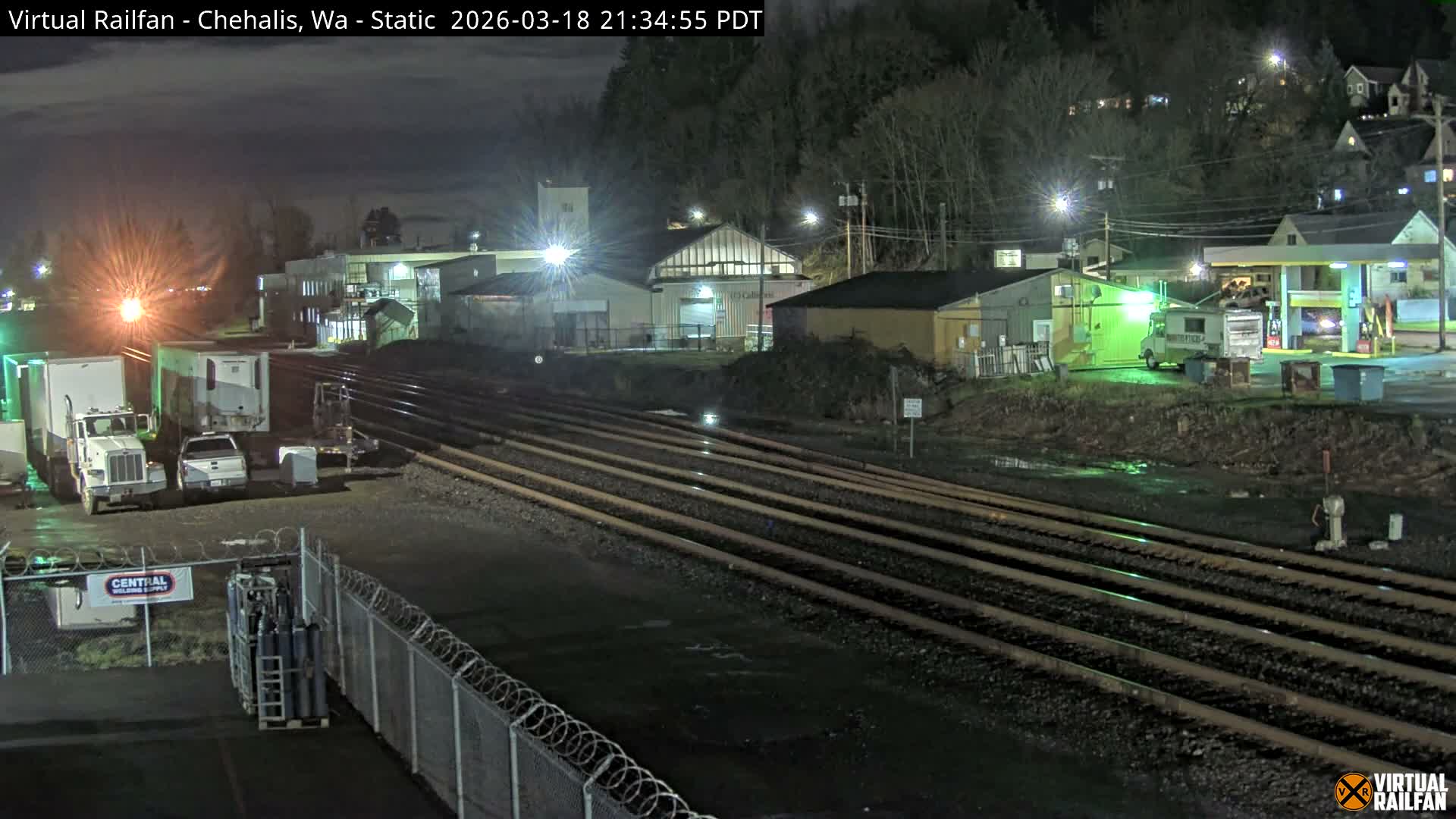 Chehalis City & Railroad Live Cam - Chehalis, Lewis, Washington, USA