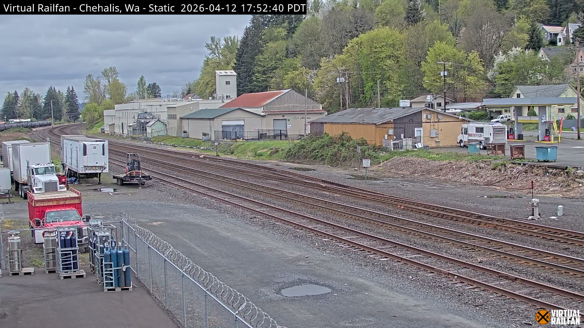 Chehalis City & Railroad Live Cam - Chehalis, Lewis, Washington, USA