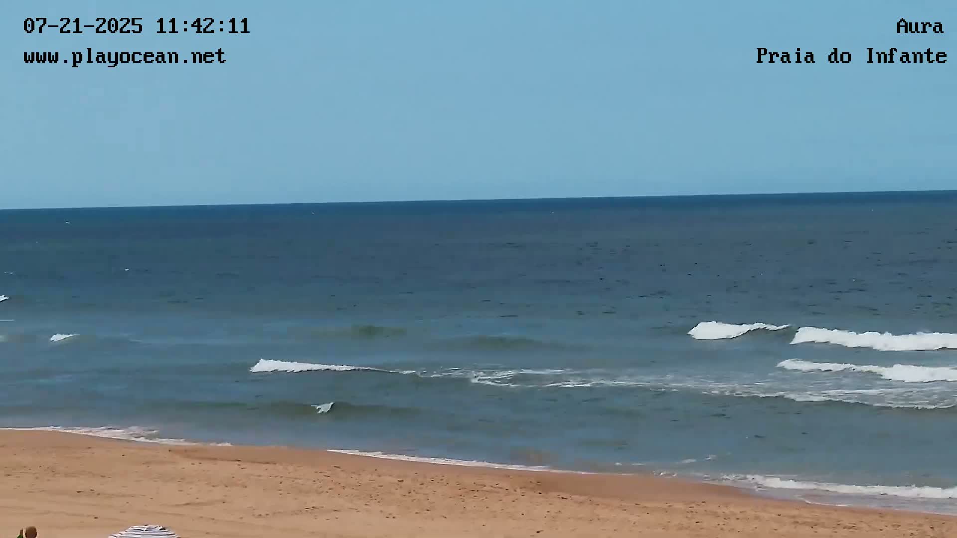 Costa da Caparica, Praia do Infante Beach Live Cam - Almada, Setubal, Lisbon, Portugal