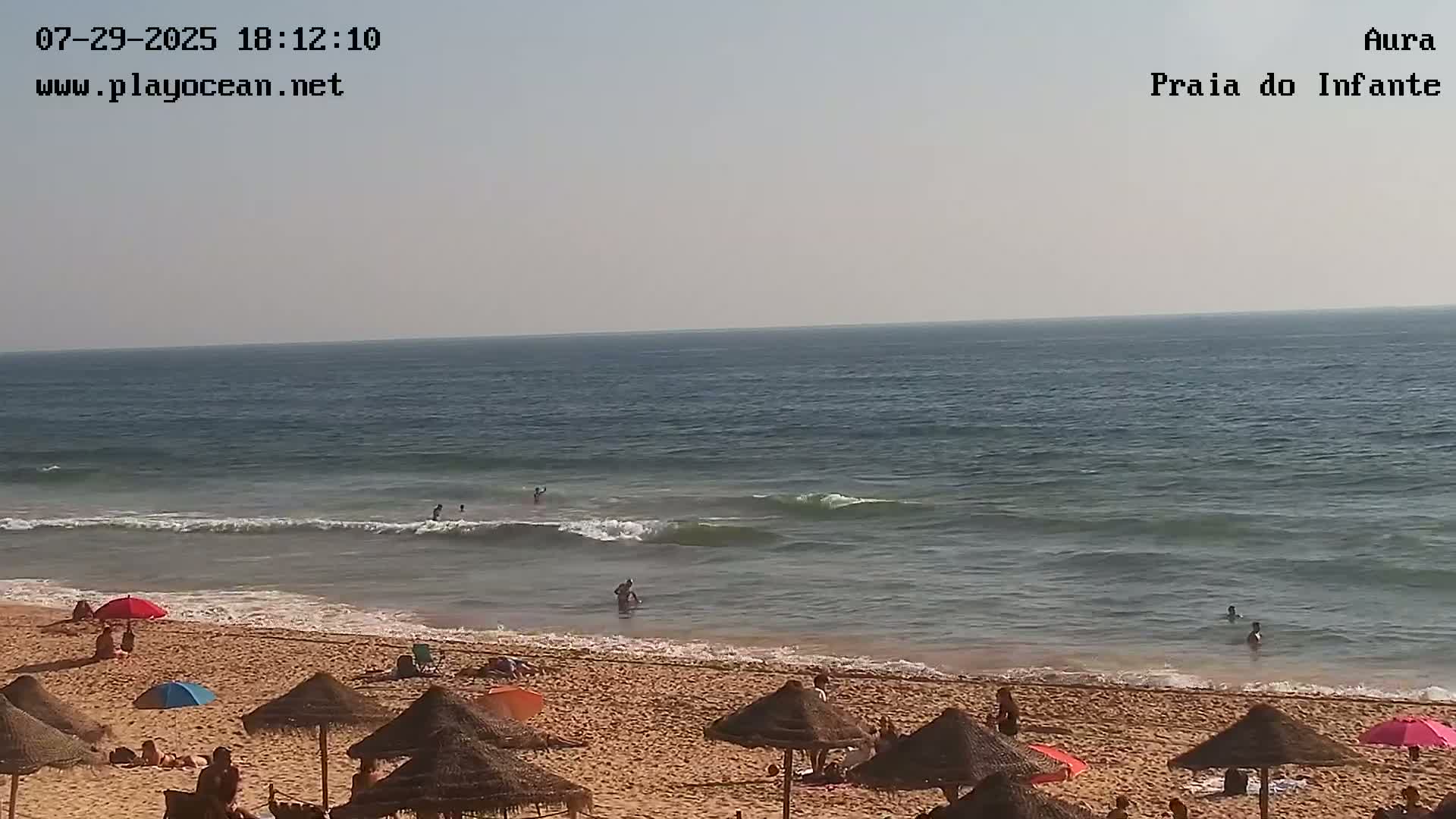 Costa da Caparica, Praia do Infante Beach Live Cam - Almada, Setubal, Lisbon, Portugal