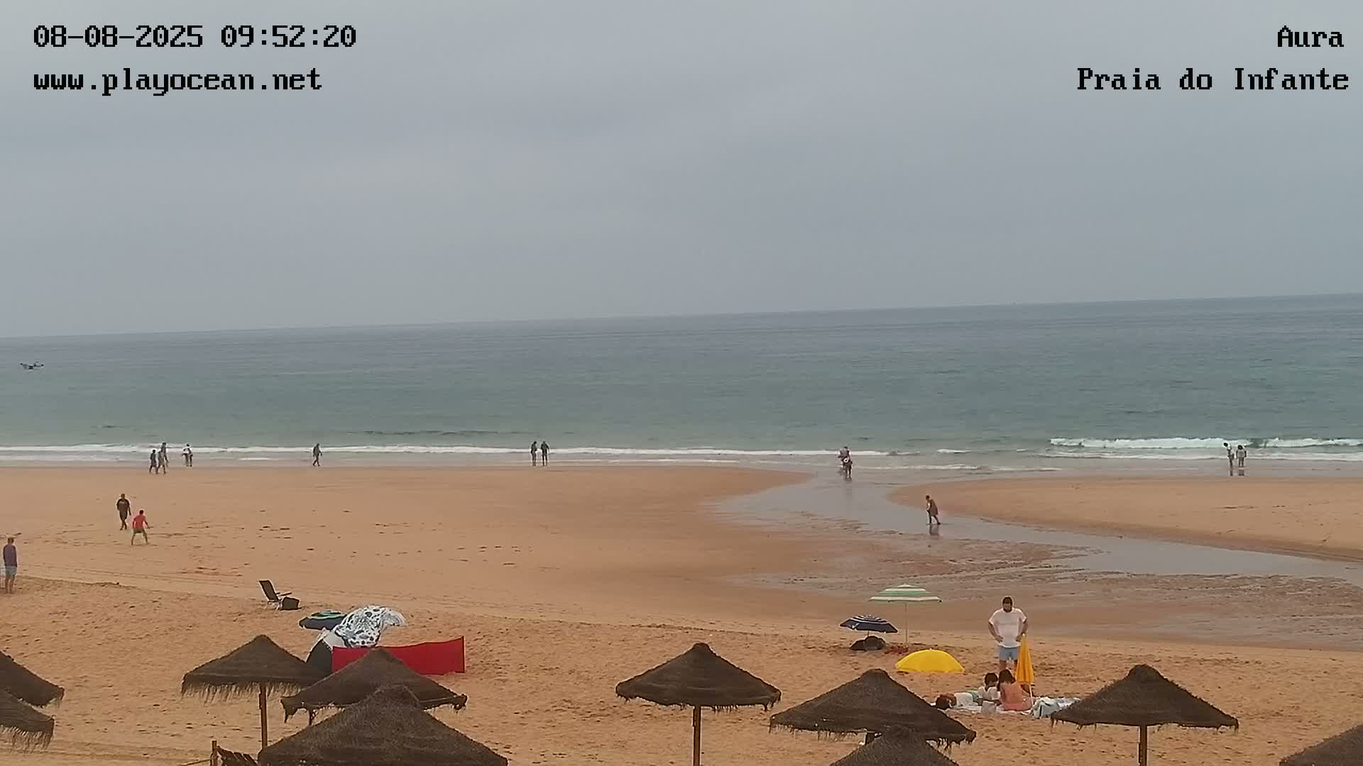 Costa da Caparica, Praia do Infante Beach Live Cam - Almada, Setubal, Lisbon, Portugal