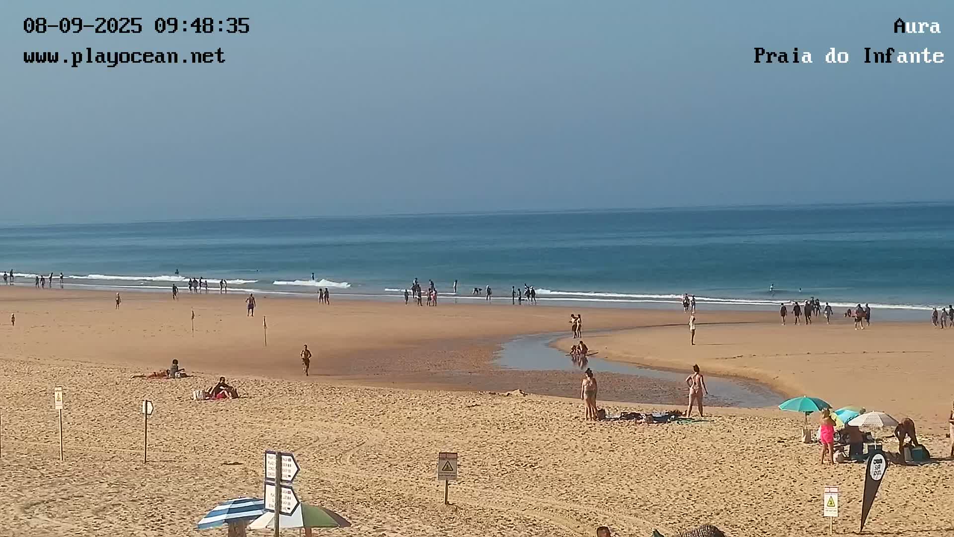 Costa da Caparica, Praia do Infante Beach Live Cam - Almada, Setubal, Lisbon, Portugal
