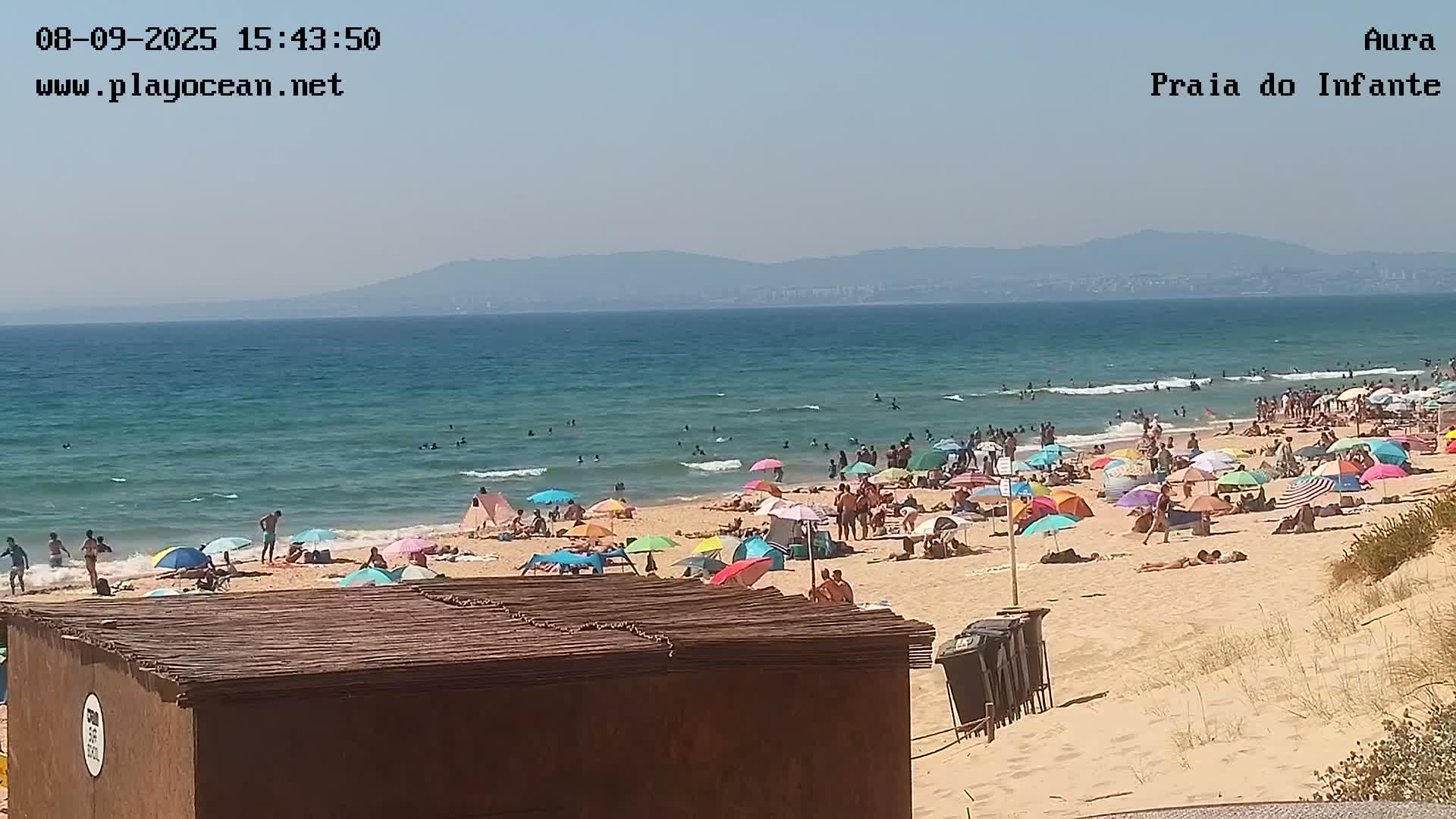 Costa da Caparica, Praia do Infante Beach Live Cam - Almada, Setubal, Lisbon, Portugal