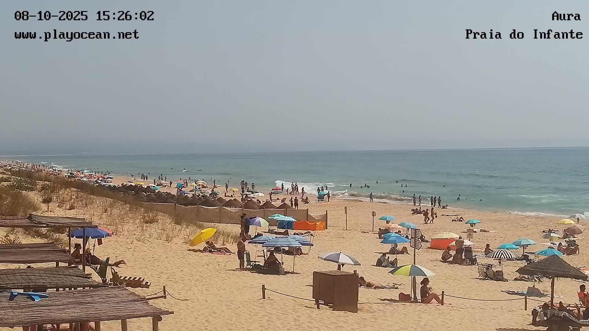 Costa da Caparica, Praia do Infante Beach Live Cam - Almada, Setubal, Lisbon, Portugal