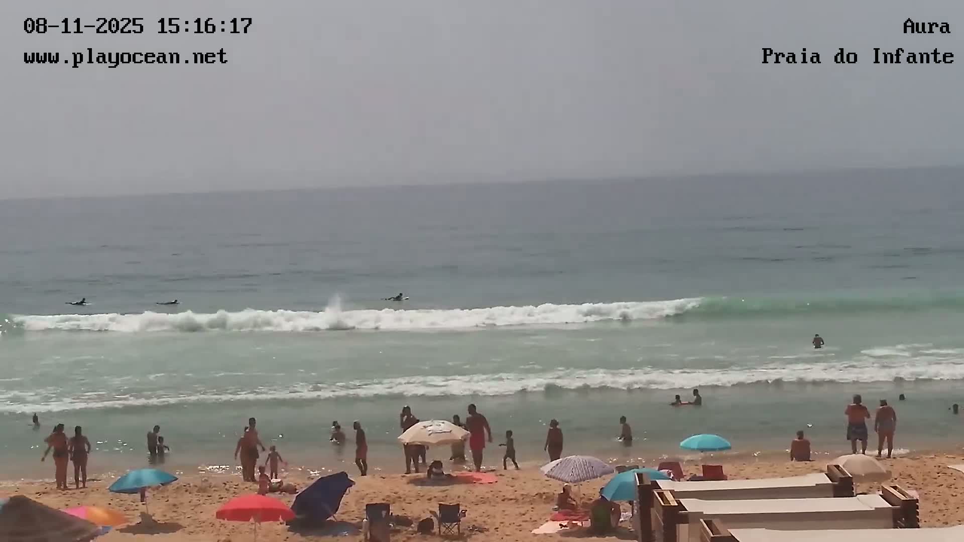 Costa da Caparica, Praia do Infante Beach Live Cam - Almada, Setubal, Lisbon, Portugal