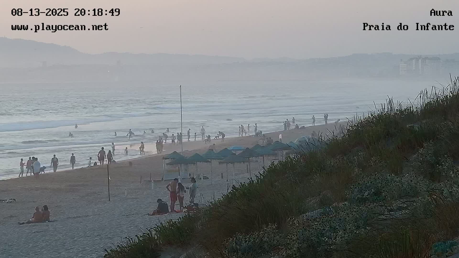 Costa da Caparica, Praia do Infante Beach Live Cam - Almada, Setubal, Lisbon, Portugal