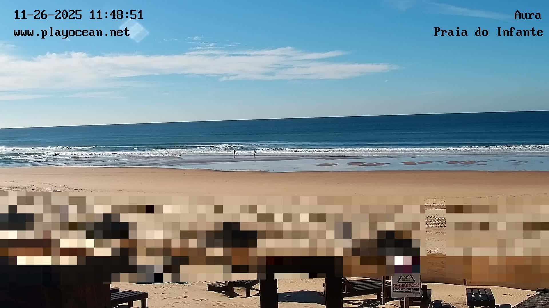 Costa da Caparica, Praia do Infante Beach Live Cam - Almada, Setubal, Lisbon, Portugal
