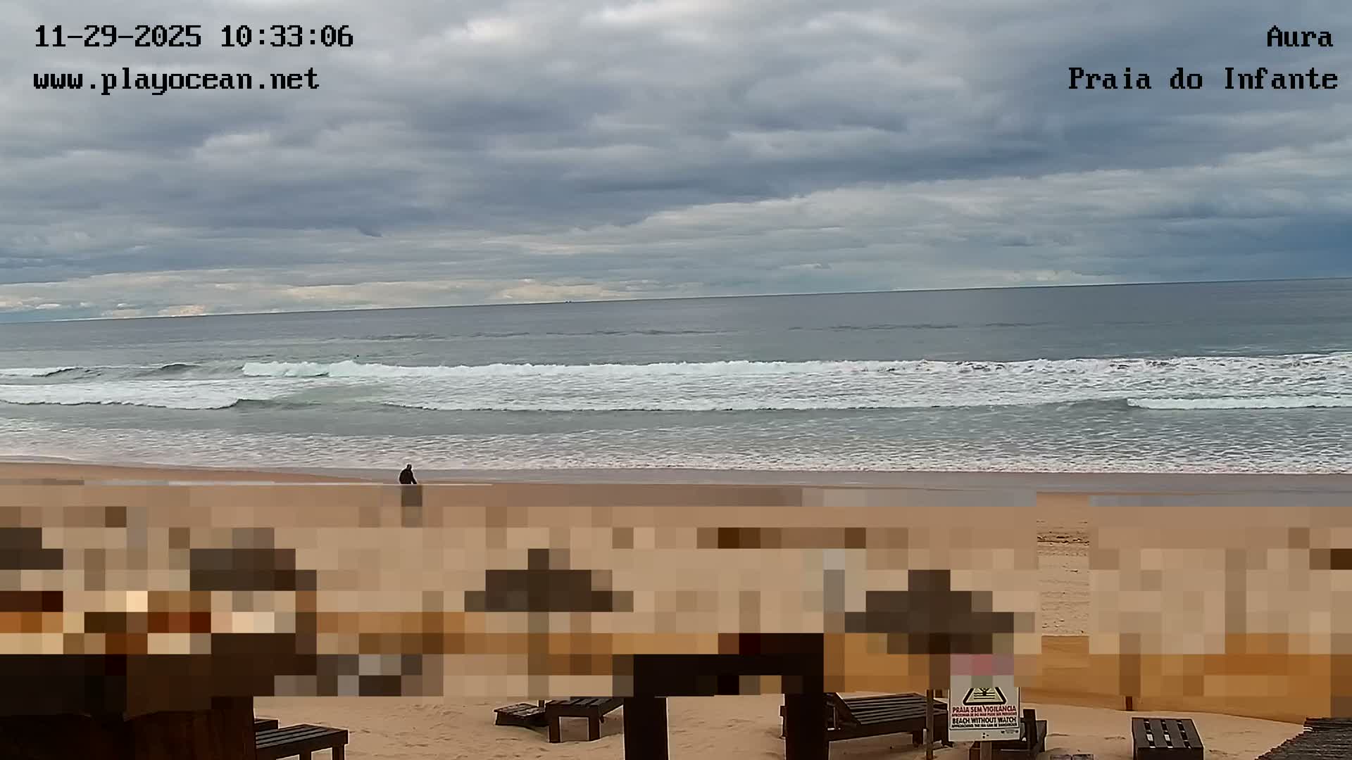 Costa da Caparica, Praia do Infante Beach Live Cam - Almada, Setubal, Lisbon, Portugal