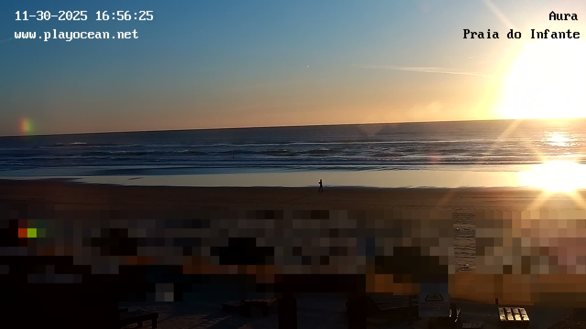 Costa da Caparica, Praia do Infante Beach Live Cam - Almada, Setubal, Lisbon, Portugal
