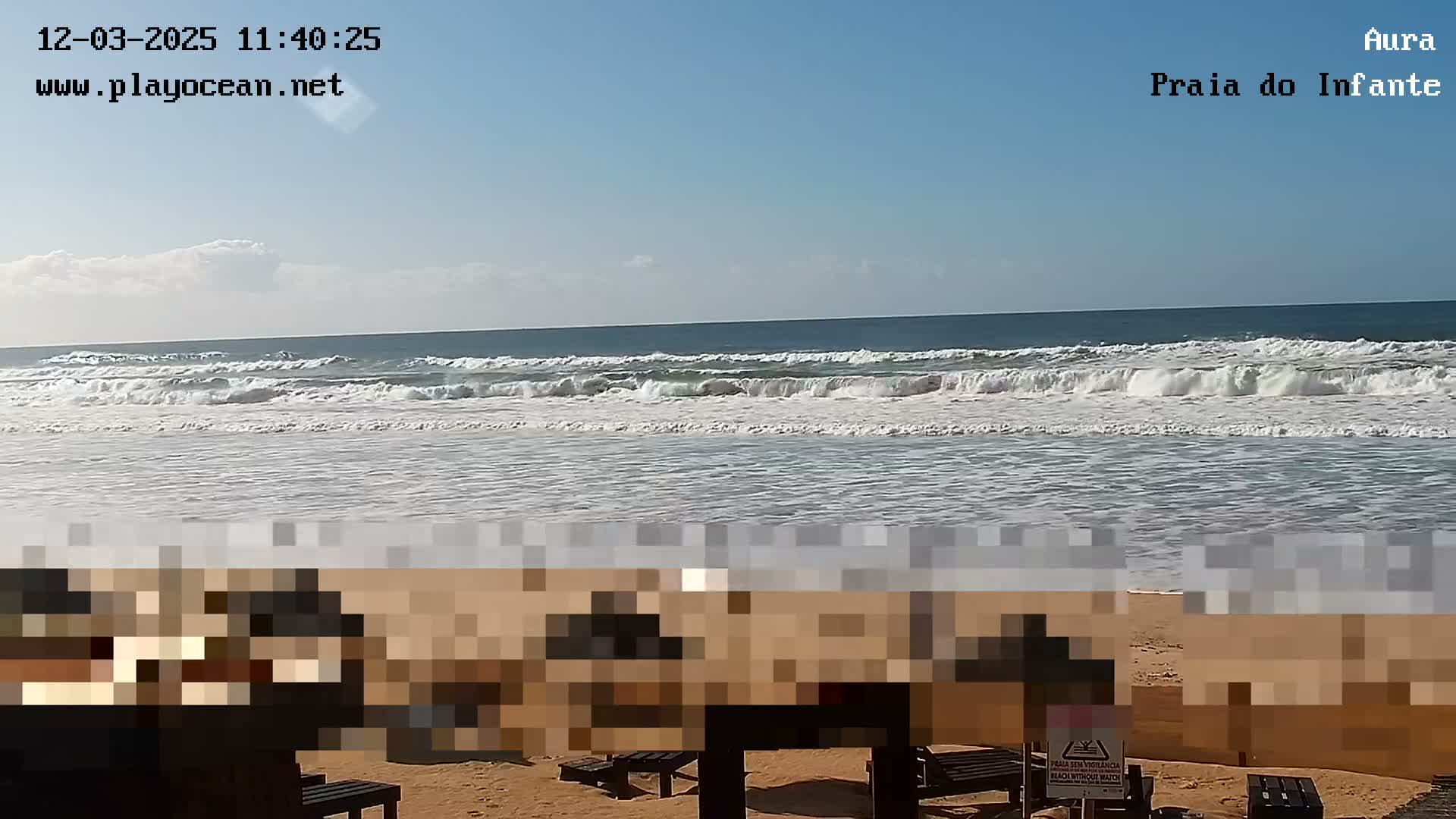 Costa da Caparica, Praia do Infante Beach Live Cam - Almada, Setubal, Lisbon, Portugal