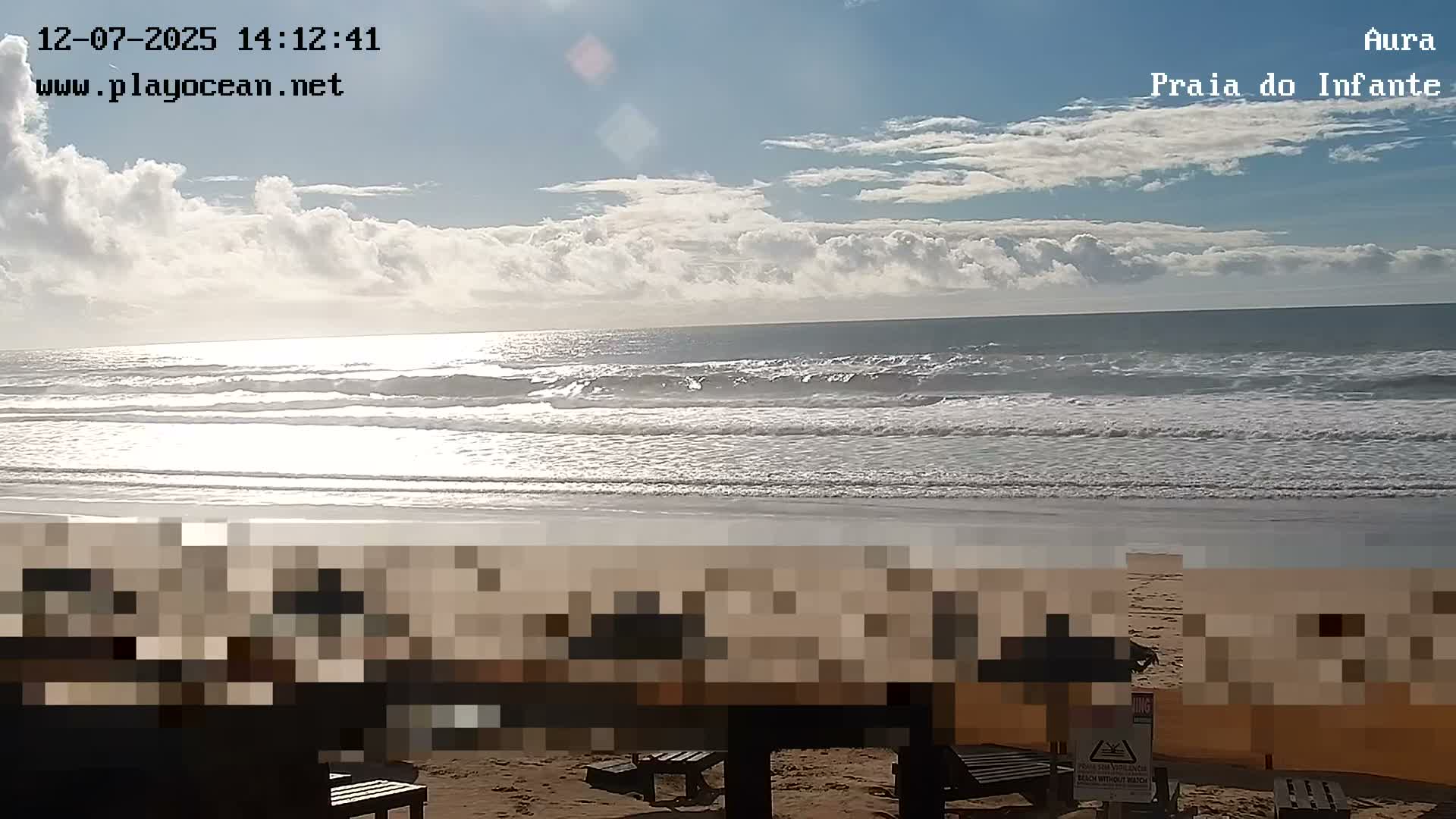 Costa da Caparica, Praia do Infante Beach Live Cam - Almada, Setubal, Lisbon, Portugal