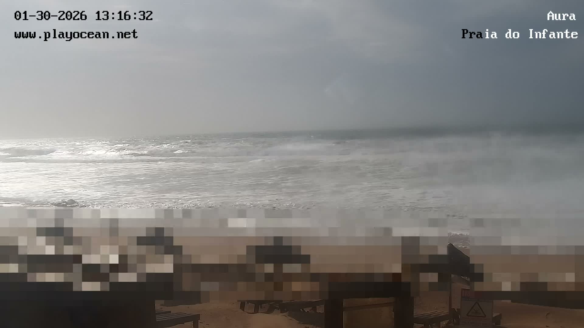 Costa da Caparica, Praia do Infante Beach Live Cam - Almada, Setubal, Lisbon, Portugal