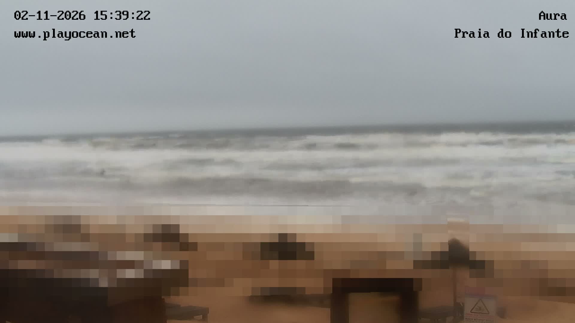 Costa da Caparica, Praia do Infante Beach Live Cam - Almada, Setubal, Lisbon, Portugal