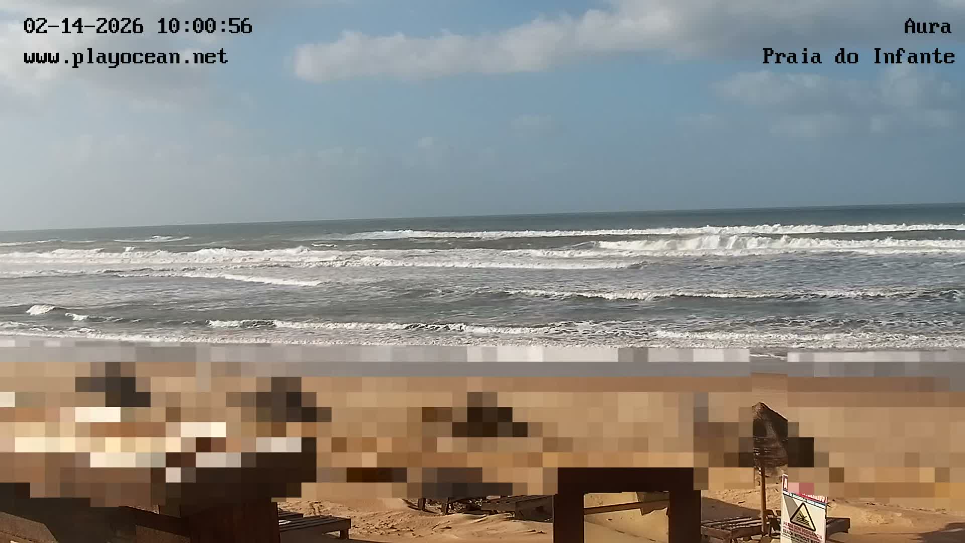 Costa da Caparica, Praia do Infante Beach Live Cam - Almada, Setubal, Lisbon, Portugal