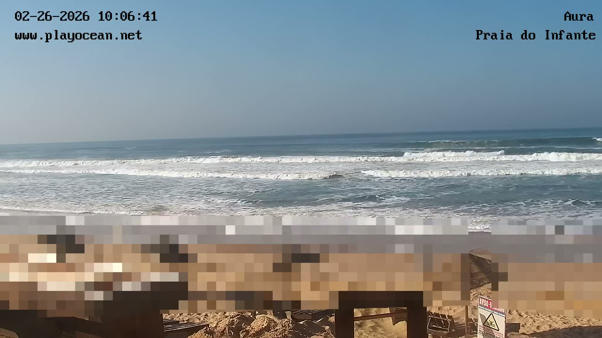 Costa da Caparica, Praia do Infante Beach Live Cam - Almada, Setubal, Lisbon, Portugal