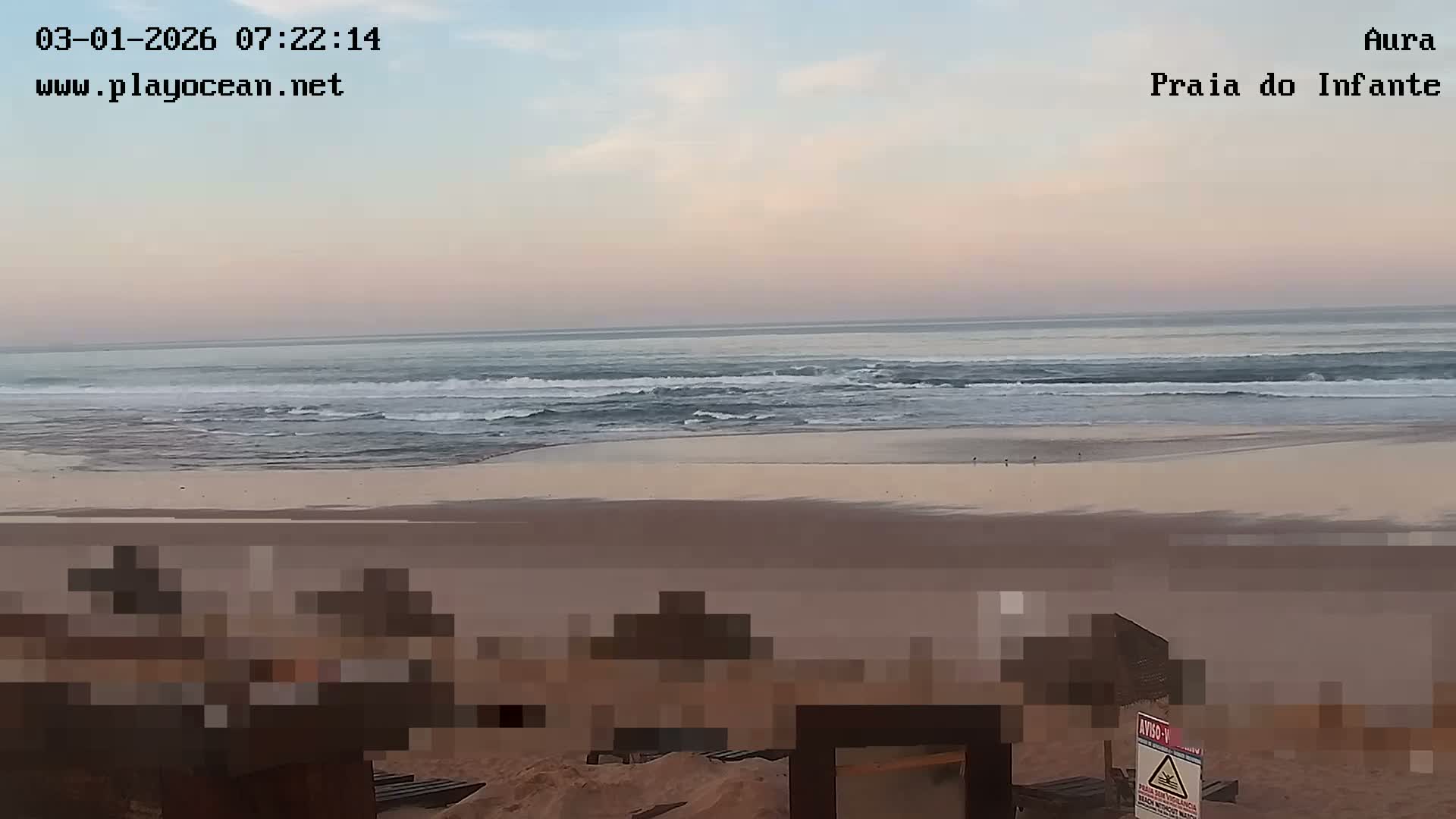 Costa da Caparica, Praia do Infante Beach Live Cam - Almada, Setubal, Lisbon, Portugal