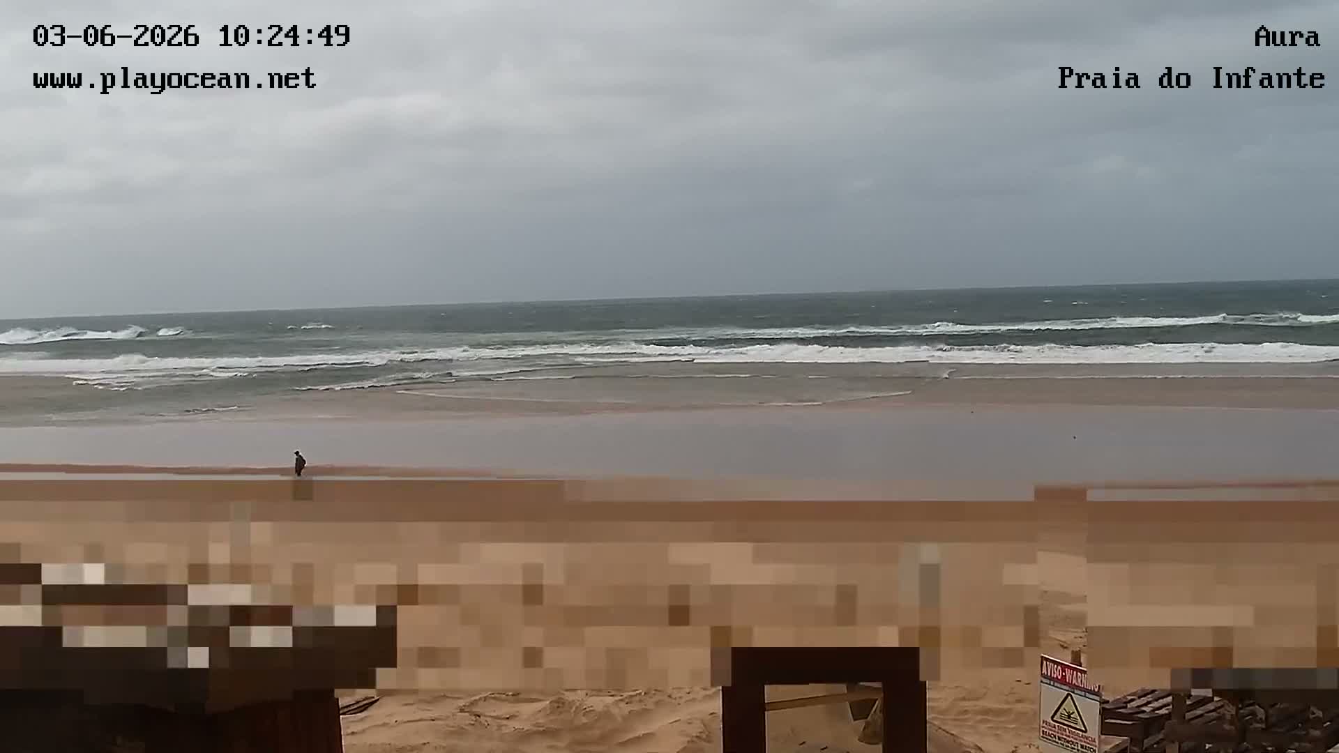 Costa da Caparica, Praia do Infante Beach Live Cam - Almada, Setubal, Lisbon, Portugal