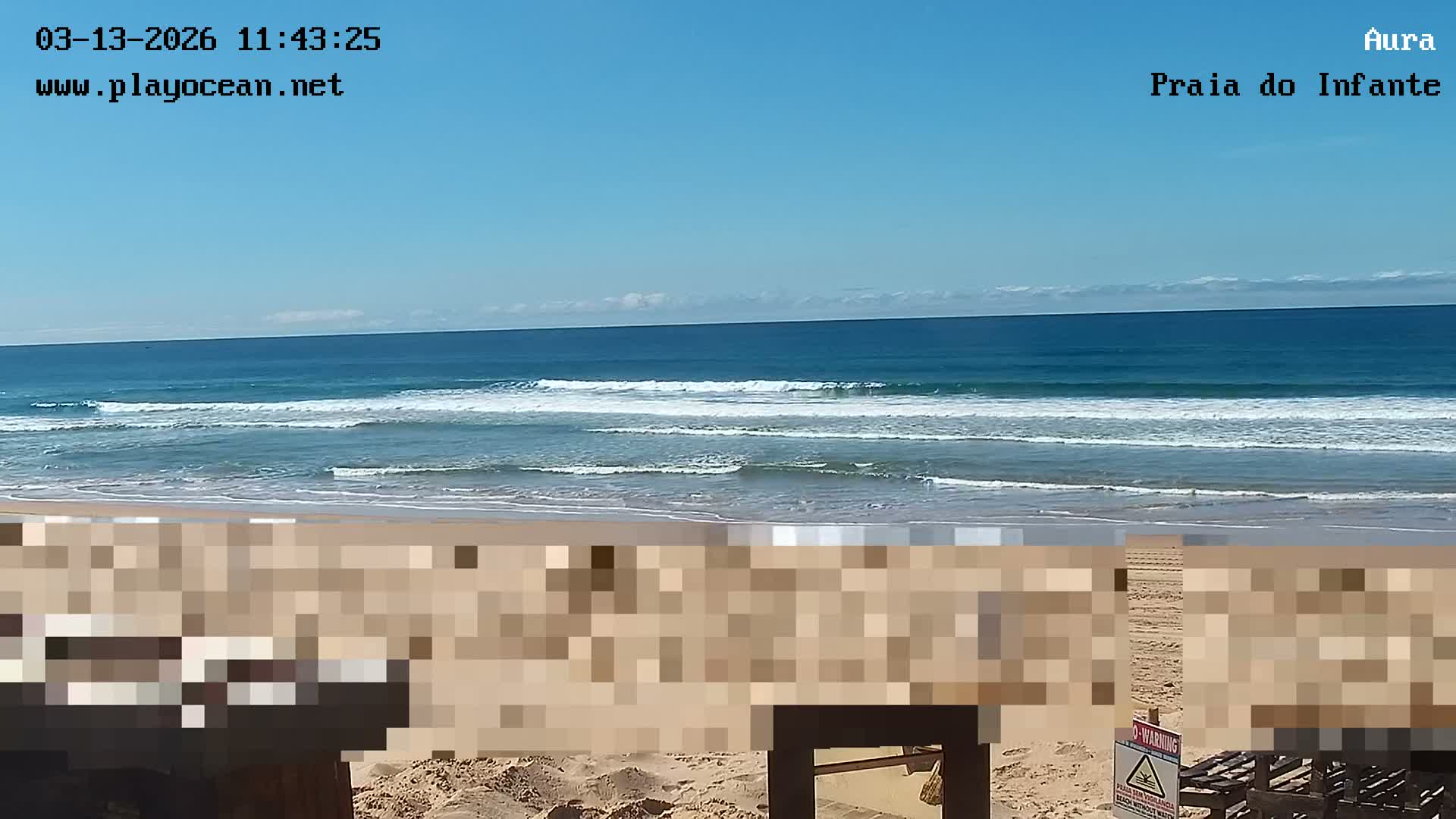 Costa da Caparica, Praia do Infante Beach Live Cam - Almada, Setubal, Lisbon, Portugal