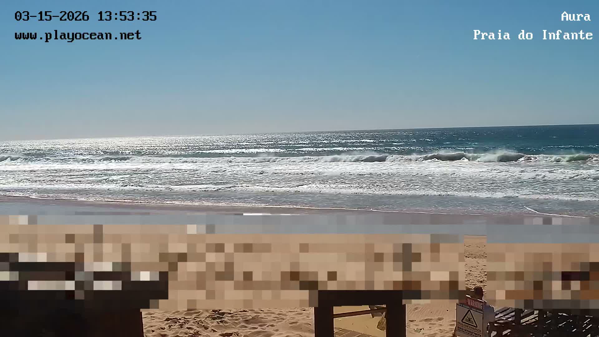 Costa da Caparica, Praia do Infante Beach Live Cam - Almada, Setubal, Lisbon, Portugal