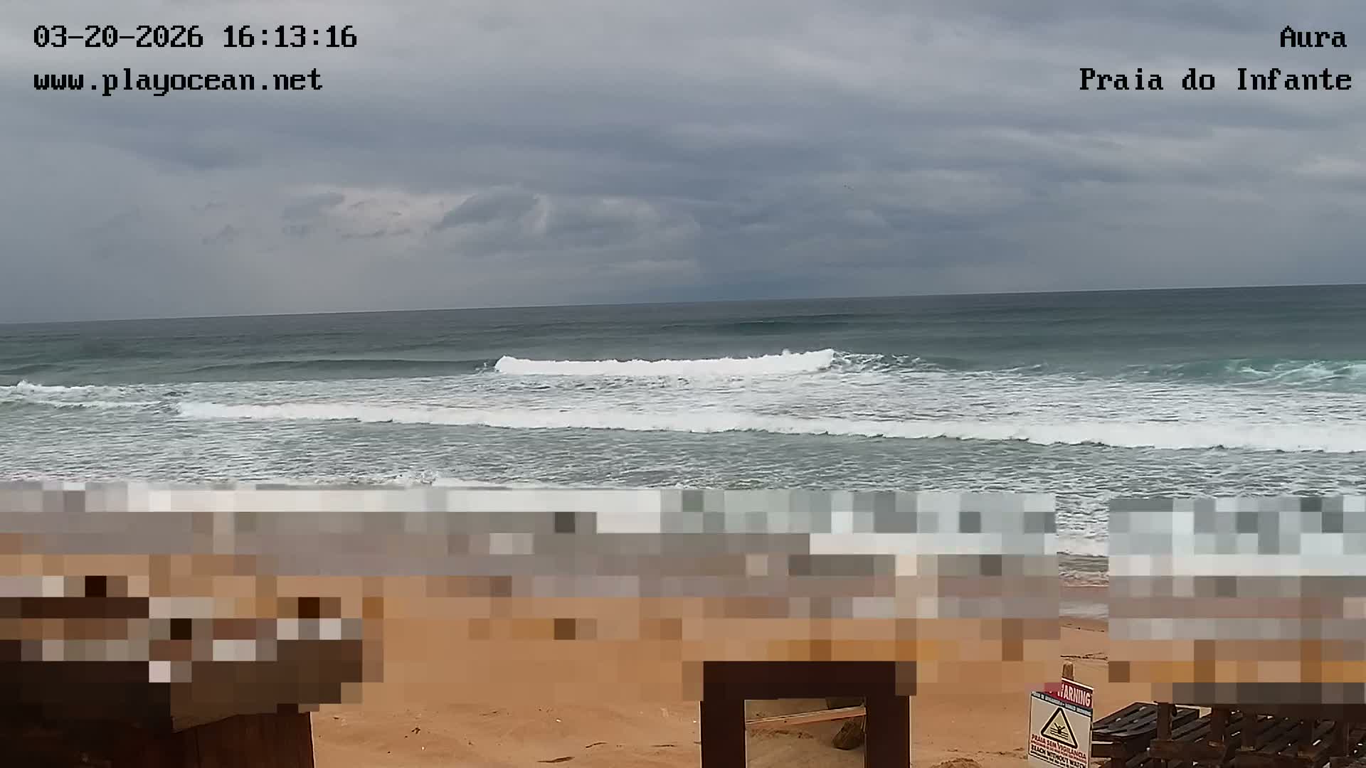 Costa da Caparica, Praia do Infante Beach Live Cam - Almada, Setubal, Lisbon, Portugal
