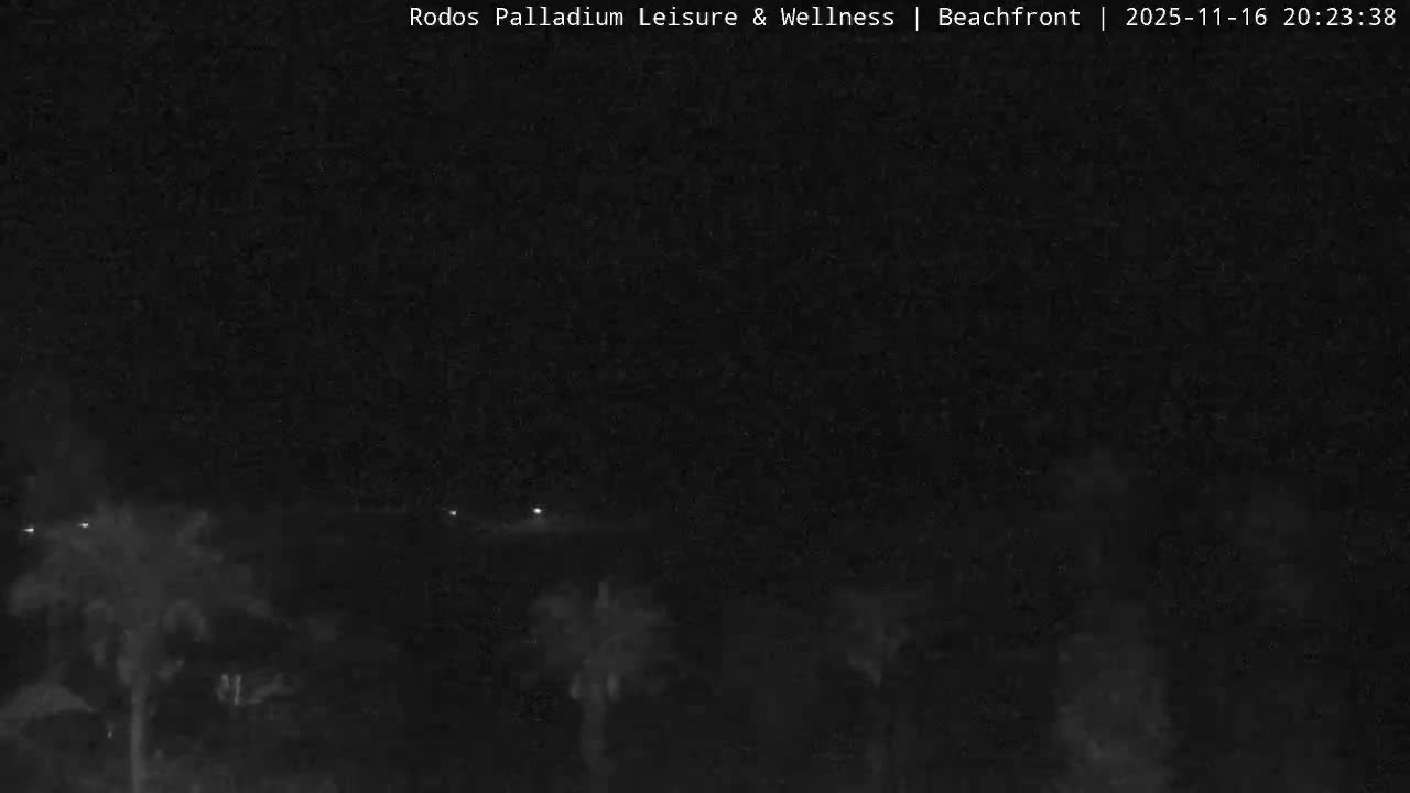Rhodes, Paralia Faliraki Beach Northeast Live Cam - Ammoudes, Rhodes (Ródos), Dodacanese, South Aegean (Periféreia Notíou Aigaíou), Greece