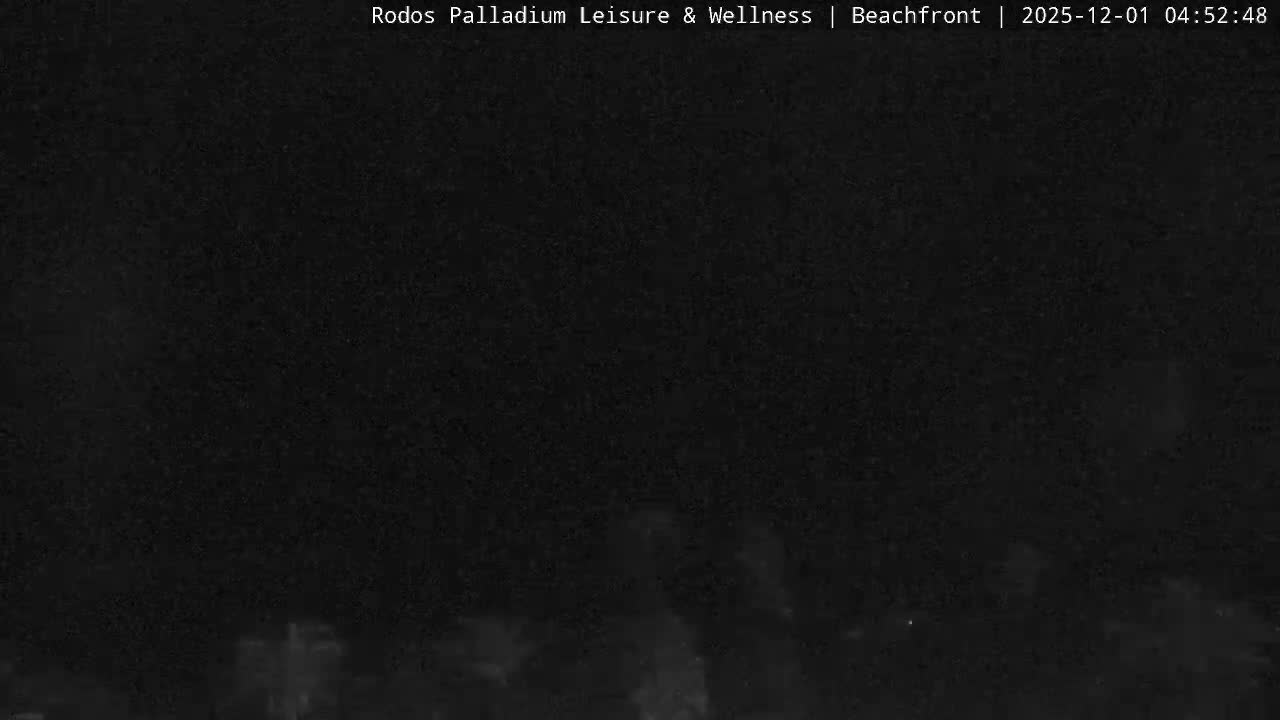 Rhodes, Paralia Faliraki Beach Northeast Live Cam - Ammoudes, Rhodes (Ródos), Dodacanese, South Aegean (Periféreia Notíou Aigaíou), Greece