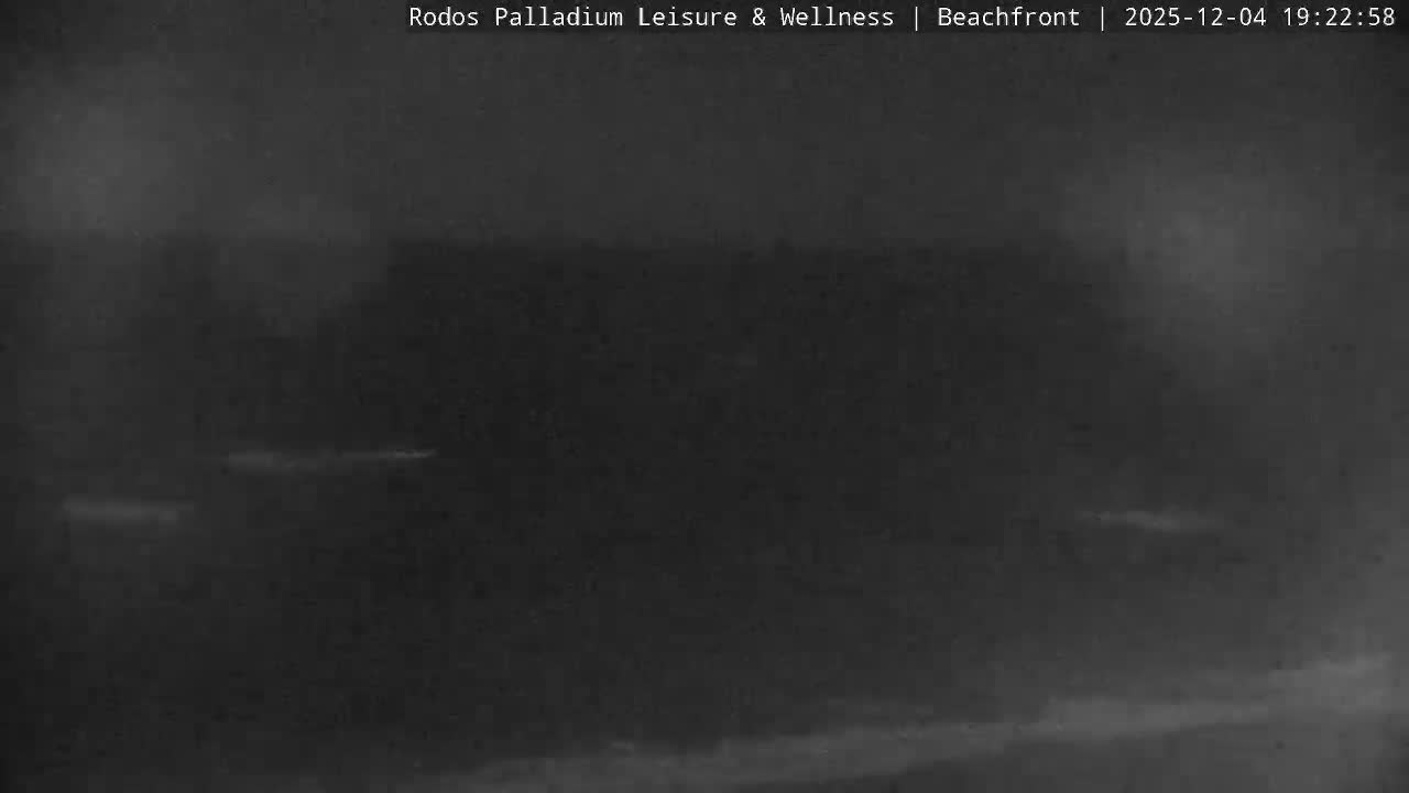 Rhodes, Paralia Faliraki Beach Northeast Live Cam - Ammoudes, Rhodes (Ródos), Dodacanese, South Aegean (Periféreia Notíou Aigaíou), Greece