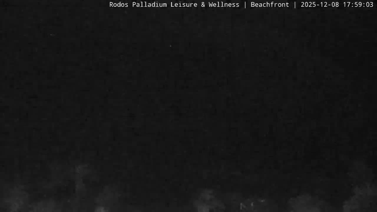 Rhodes, Paralia Faliraki Beach Northeast Live Cam - Ammoudes, Rhodes (Ródos), Dodacanese, South Aegean (Periféreia Notíou Aigaíou), Greece