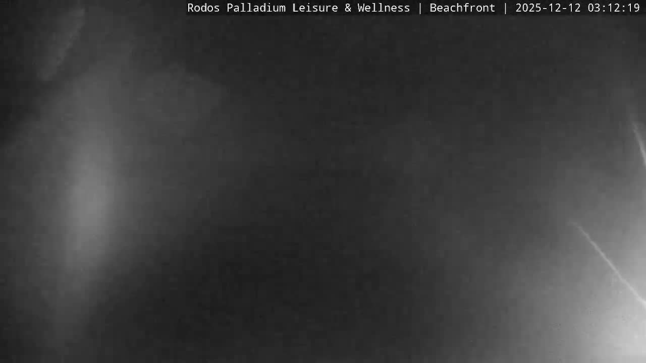 Rhodes, Paralia Faliraki Beach Northeast Live Cam - Ammoudes, Rhodes (Ródos), Dodacanese, South Aegean (Periféreia Notíou Aigaíou), Greece
