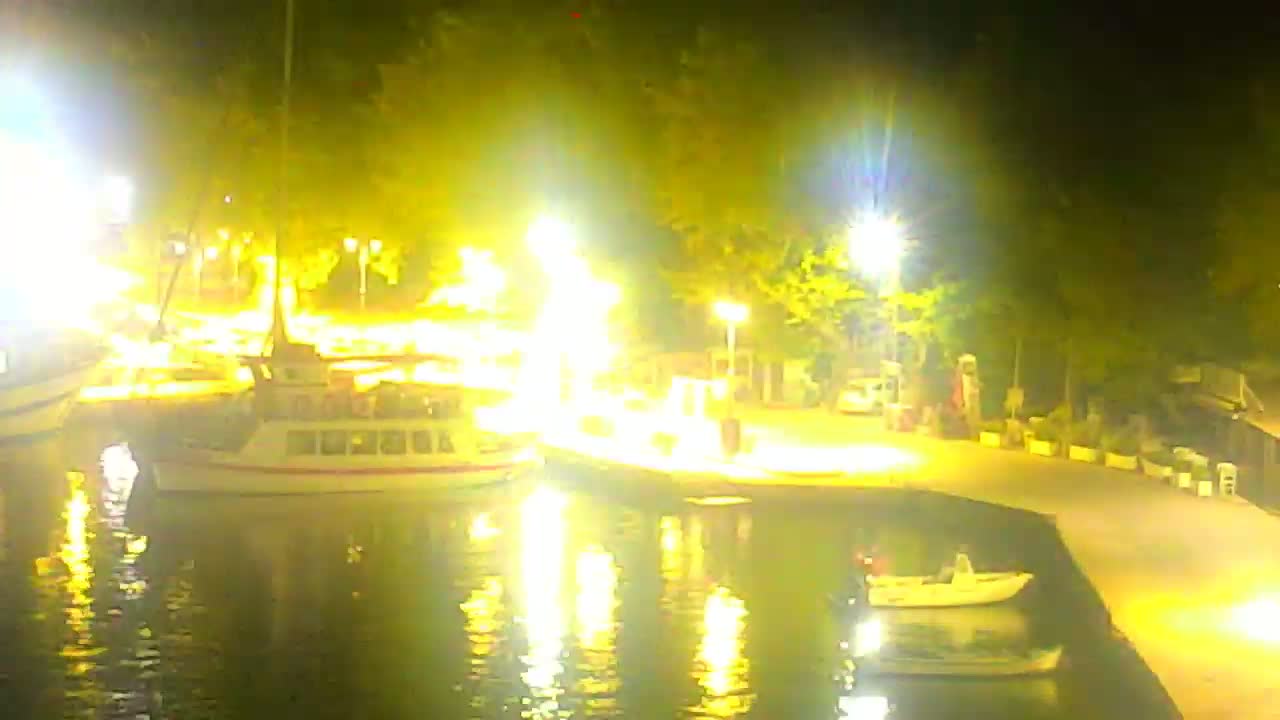 Thasos City & Aegean Sea Thasopoula Island View Live Cam - Limenas, Thasos, East Macedonia and Thrace (Anatolikís Makedonías kai Thrákis), Greece