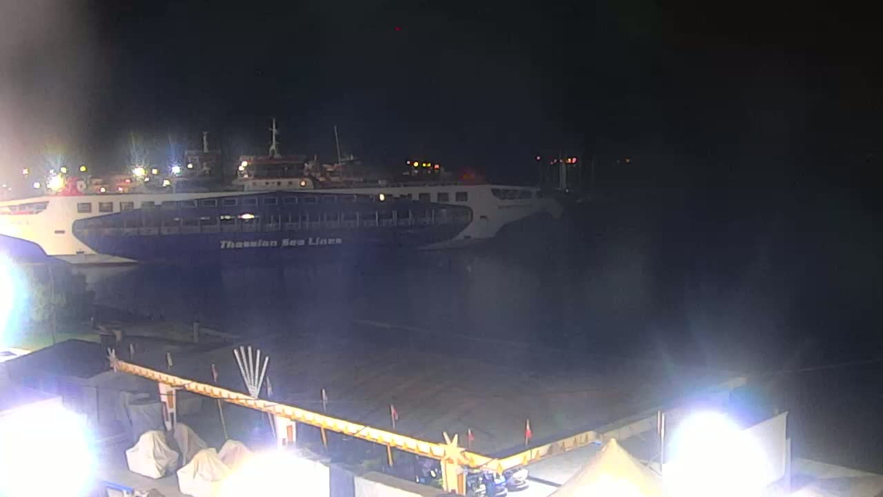 Thasos City & Aegean Sea Thasopoula Island View Live Cam - Limenas, Thasos, East Macedonia and Thrace (Anatolikís Makedonías kai Thrákis), Greece