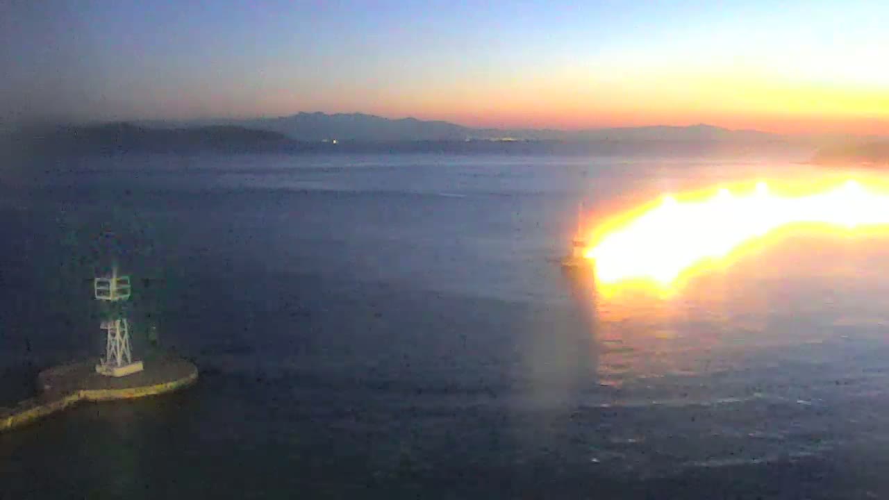 Thasos City & Aegean Sea Thasopoula Island View Live Cam - Limenas, Thasos, East Macedonia and Thrace (Anatolikís Makedonías kai Thrákis), Greece