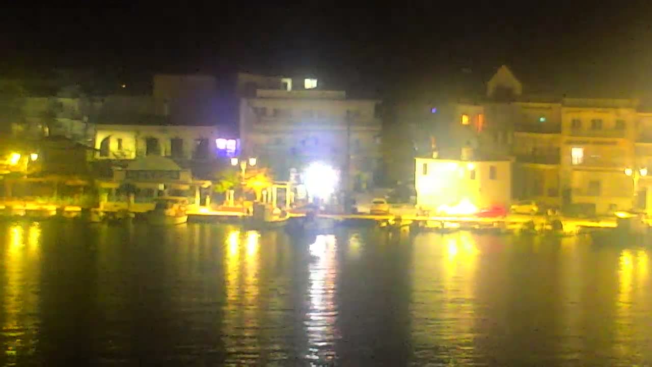 Thasos City & Aegean Sea Thasopoula Island View Live Cam - Limenas, Thasos, East Macedonia and Thrace (Anatolikís Makedonías kai Thrákis), Greece