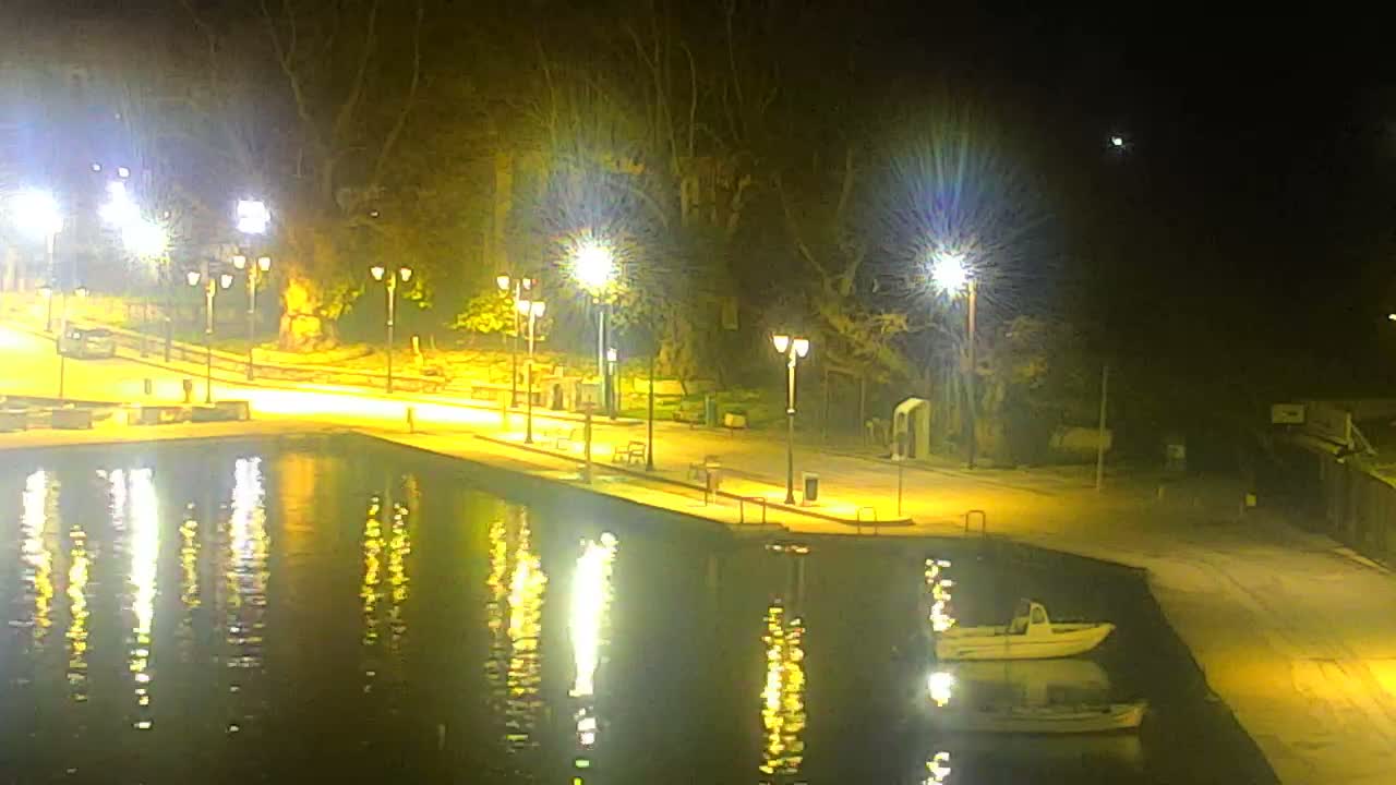 Thasos City & Aegean Sea Thasopoula Island View Live Cam - Limenas, Thasos, East Macedonia and Thrace (Anatolikís Makedonías kai Thrákis), Greece