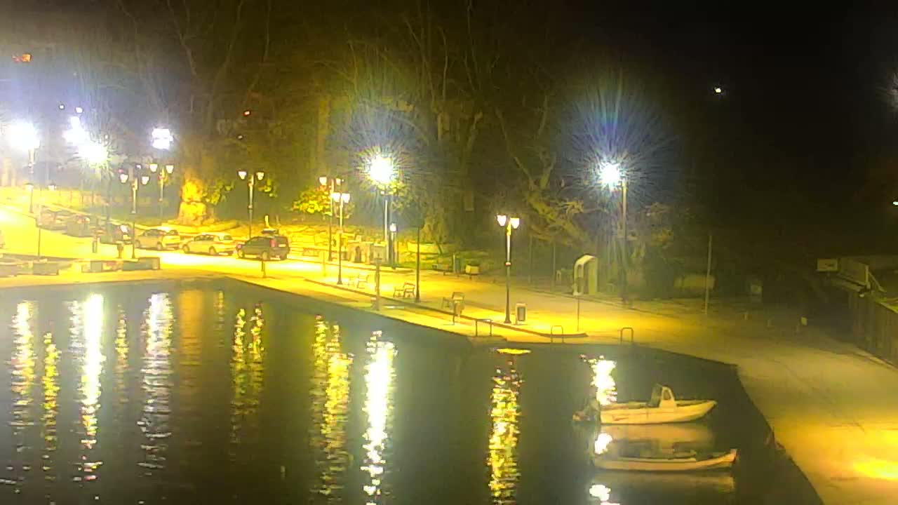 Thasos City & Aegean Sea Thasopoula Island View Live Cam - Limenas, Thasos, East Macedonia and Thrace (Anatolikís Makedonías kai Thrákis), Greece