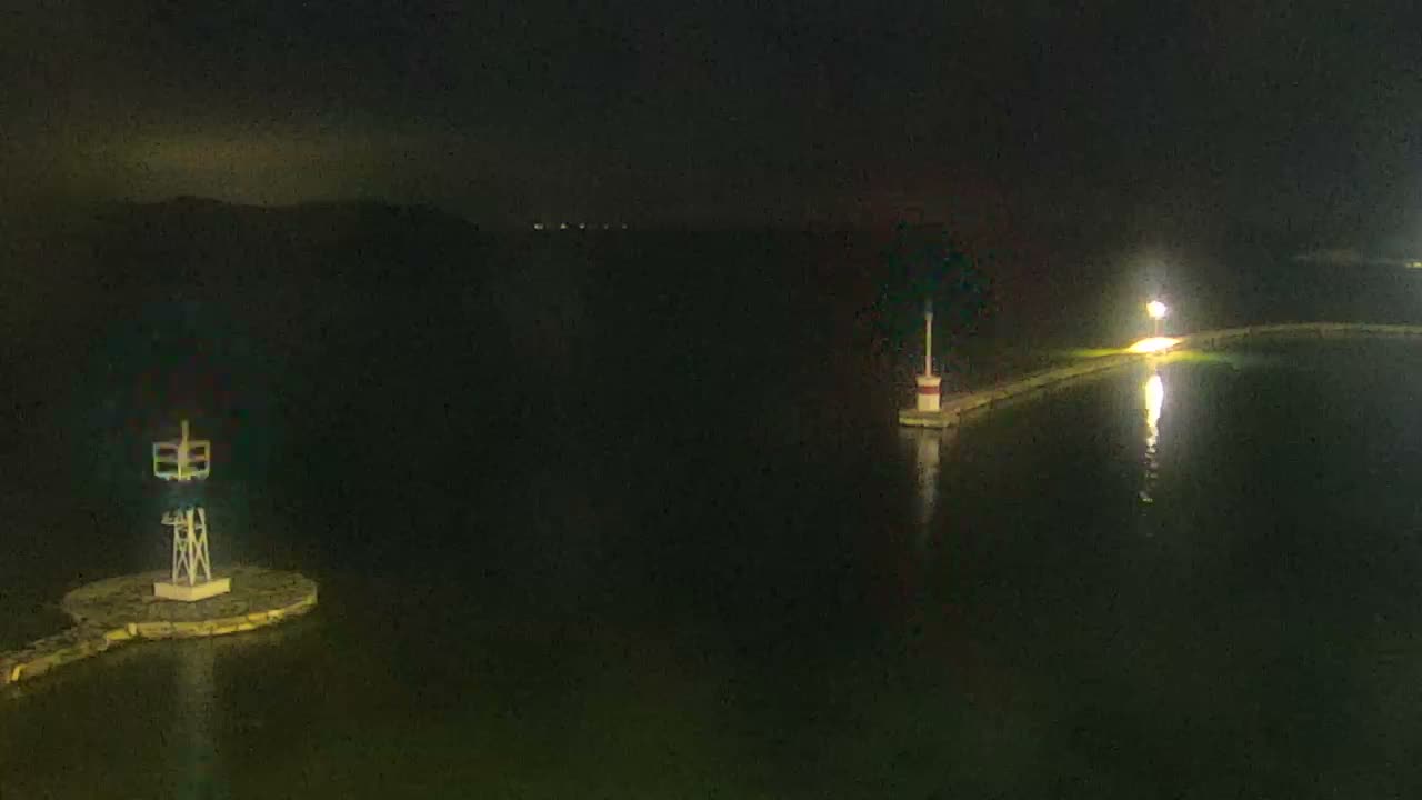 Thasos City & Aegean Sea Thasopoula Island View Live Cam - Limenas, Thasos, East Macedonia and Thrace (Anatolikís Makedonías kai Thrákis), Greece