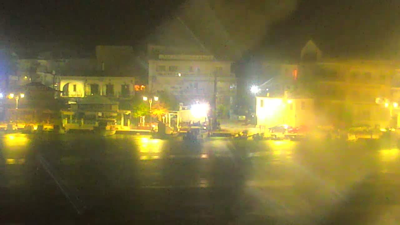 Thasos City & Aegean Sea Thasopoula Island View Live Cam - Limenas, Thasos, East Macedonia and Thrace (Anatolikís Makedonías kai Thrákis), Greece