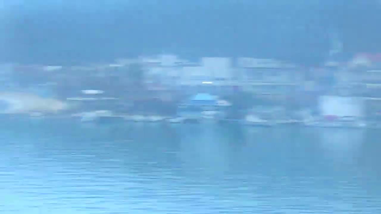 Thasos City & Aegean Sea Thasopoula Island View Live Cam - Limenas, Thasos, East Macedonia and Thrace (Anatolikís Makedonías kai Thrákis), Greece
