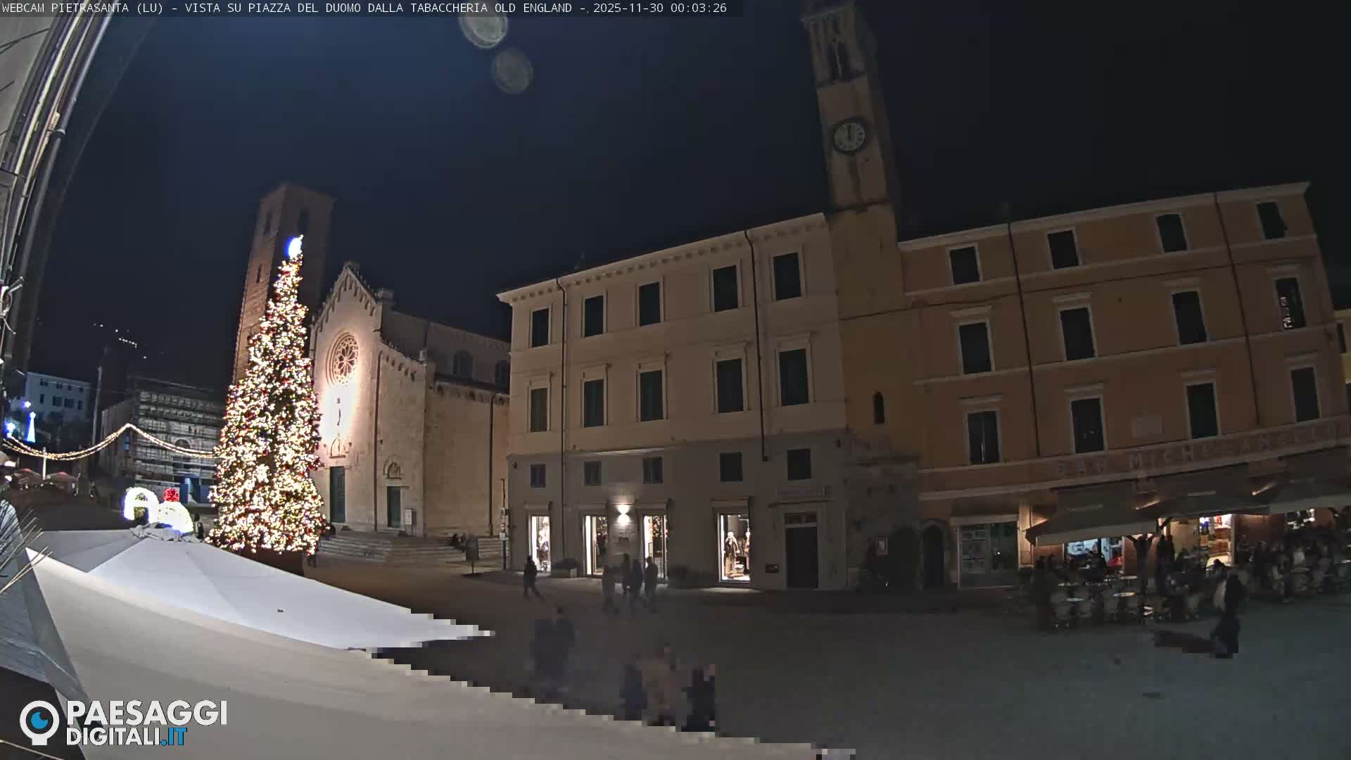 Pietrasanta Piazza del Duomo (Dome's Square) Live Cam - Lucca, Tuscany, Italy