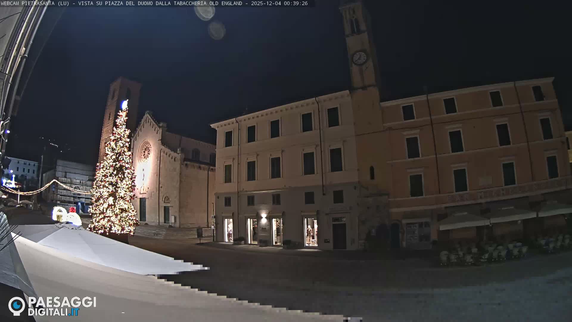 Pietrasanta Piazza del Duomo (Dome's Square) Live Cam - Lucca, Tuscany, Italy