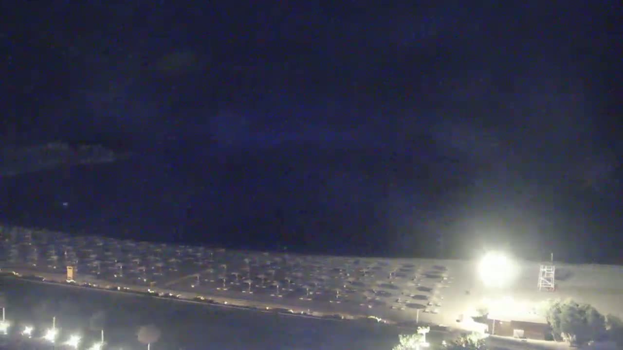 Rhodes, Paralia Faliraki Beach Northeast End Live Cam - Ammoudes, Rhodes (Ródos), Dodacanese,  South Aegean (Periféreia Notíou Aigaíou), Greece