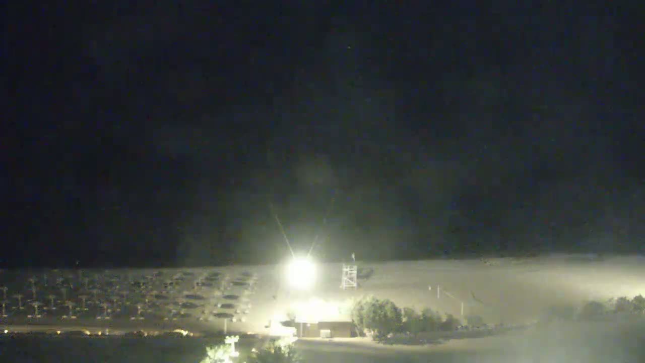 Rhodes, Paralia Faliraki Beach Northeast End Live Cam - Ammoudes, Rhodes (Ródos), Dodacanese,  South Aegean (Periféreia Notíou Aigaíou), Greece