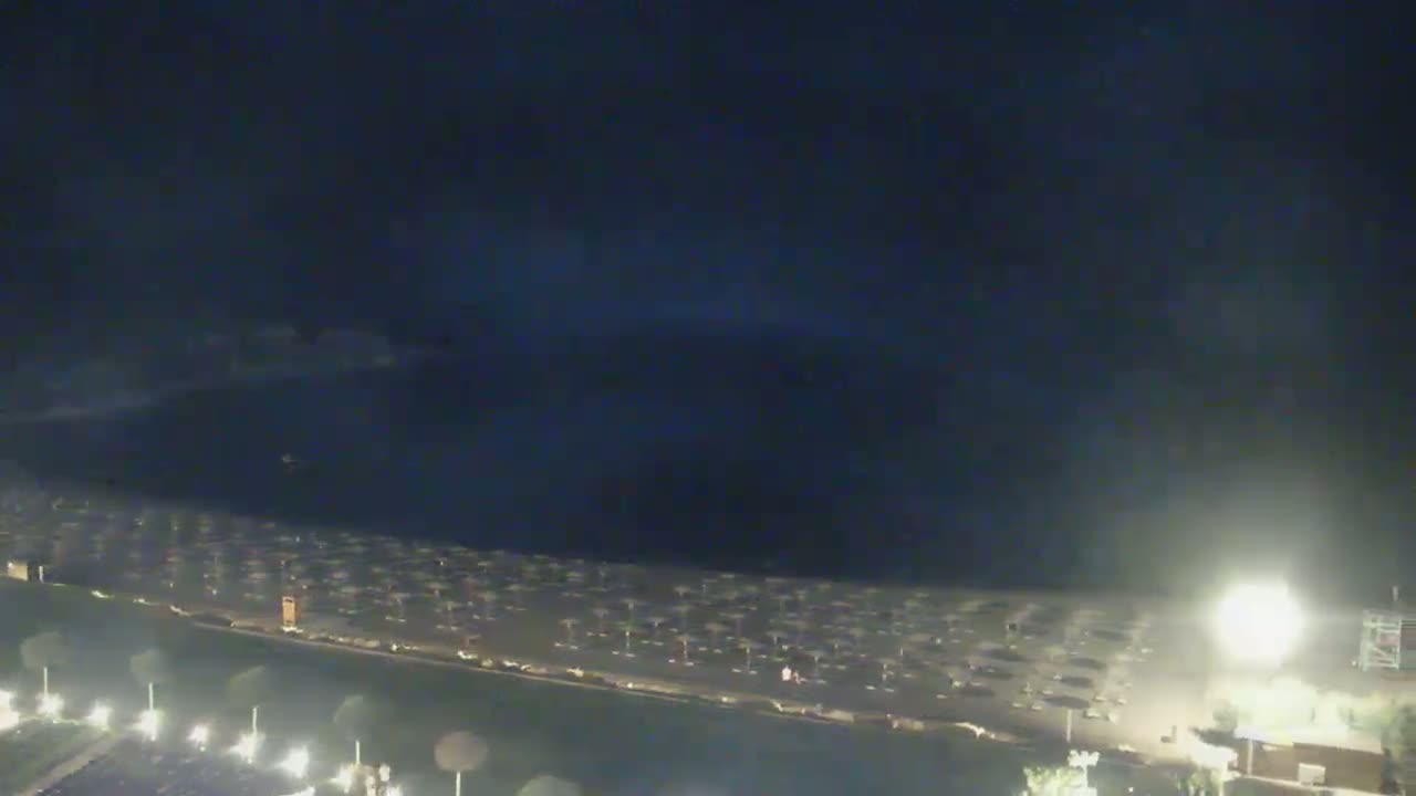 Rhodes, Paralia Faliraki Beach Northeast End Live Cam - Ammoudes, Rhodes (Ródos), Dodacanese,  South Aegean (Periféreia Notíou Aigaíou), Greece