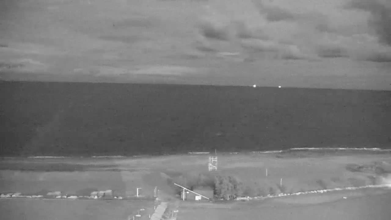 Rhodes, Paralia Faliraki Beach Northeast End Live Cam - Ammoudes, Rhodes (Ródos), Dodacanese,  South Aegean (Periféreia Notíou Aigaíou), Greece