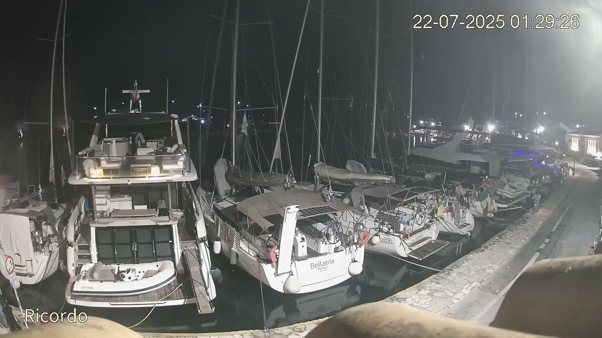 Paxos, Gaios Marina Live Cam - Gaios,Paxos (Paxoí), Ionian Islands (Periféreia Ioníon Níson), Greece