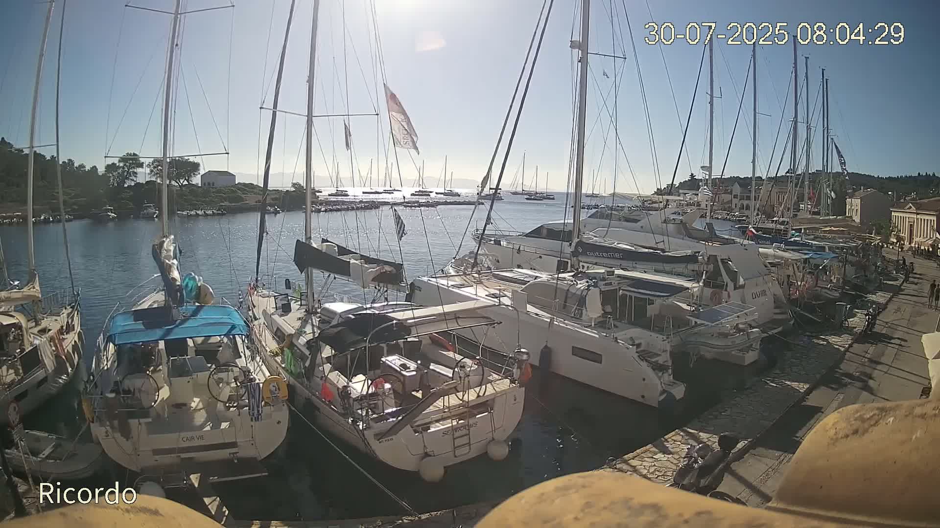 Paxos, Gaios Marina Live Cam - Gaios,Paxos (Paxoí), Ionian Islands (Periféreia Ioníon Níson), Greece